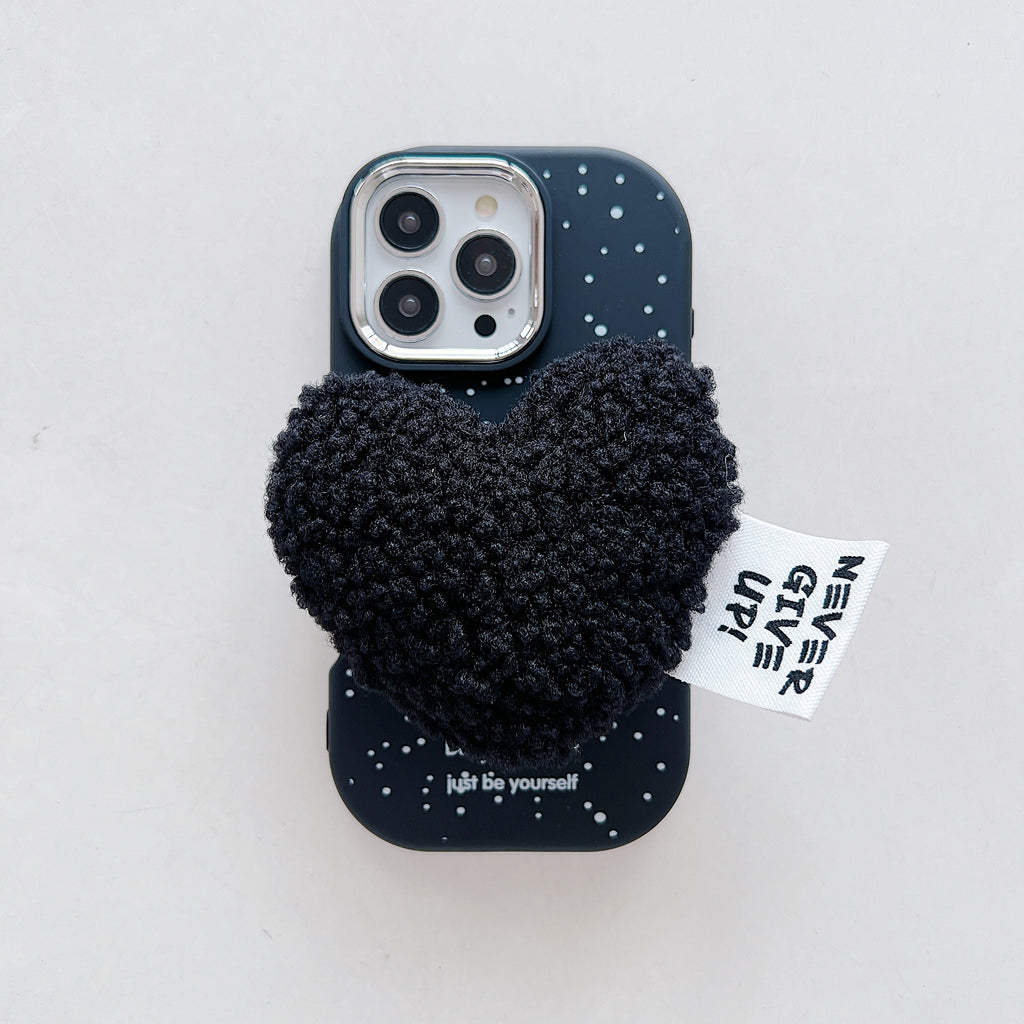 3D Love Warm Winter Case For iPhone