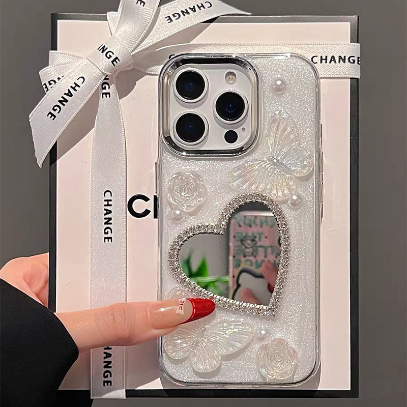 Luxury Makeup Mirror iPhone Case